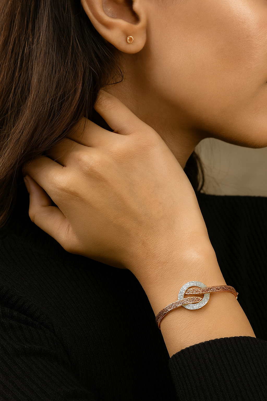 Diamond Buckle Bracelet